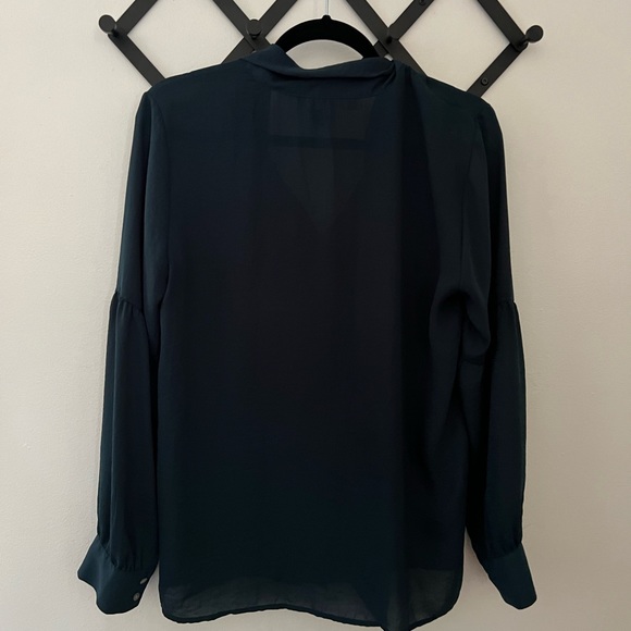 Loft Tie-Collar Blouse - Picture 2 of 4